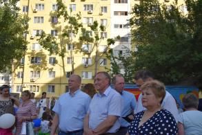 В поселке Свободный установили новый детский городок