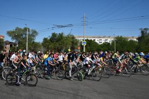 В Астрахани прошел велопарад