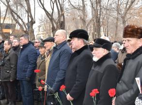 В Астрахани отметили 75-летие победы под Сталинградом