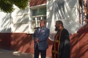 В Астрахани на месте Входо-Иерусалимской церкви установили мемориальную доску