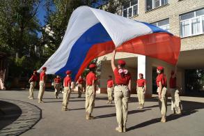 В Астрахани продолжает активно развиваться движение юнармейцев