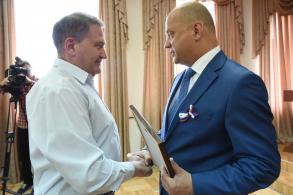 В администрации города чествуют активистов	