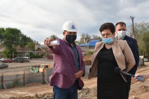 Мария Пермякова проинспектировала работы на Милицейском мосту