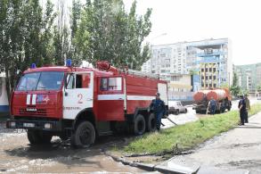 На откачку воды вышло 25 единиц спецтехники
