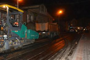 На ул. Маяковского уложили асфальт