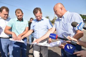 Работы на ул. Космонавта Комарова выполнены на 80%