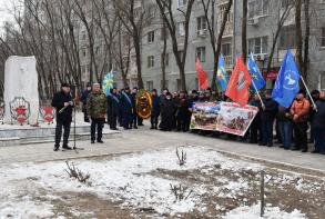 В Астрахани отметили 28-ю годовщину вывода советских войск из Афганистана