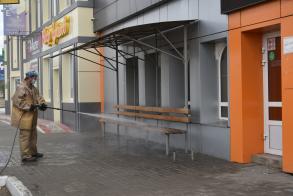 В Астрахани продолжаются дезинфекционные мероприятия