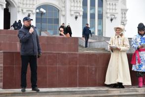 Астраханцы проводили зиму