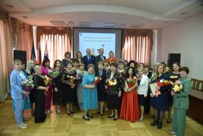 В администрации Астрахани состоялся торжественный приём ко Дню учителя