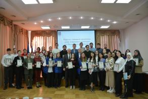 В преддверии Дня студента в администрации Астрахани прошёл торжественный приём