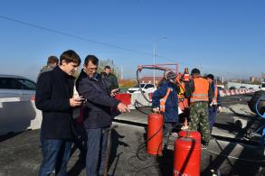 В Астрахани общественники оценили ход дорожных работ по нацпроекту
