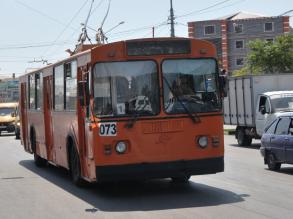 Троллейбусы вышли на линию