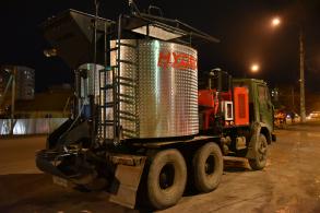 Современные технологии позволяют ремонтировать дороги при минусовой температуре