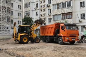 Во дворе дома 41 корпус 1 на улице Бабаевского расширят парковку