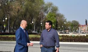 В Астрахани запустили фонтаны