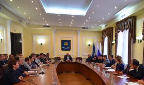 Олег Полумордвинов  провел последнюю планерку в должности главы администрации