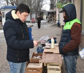 Рейды по ликвидации несанкционированной торговли продолжаются