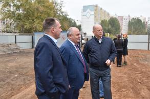 В микрорайоне Бабаевского строят детский сад