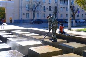 В Астрахани городские власти приступили к консервации фонтанов