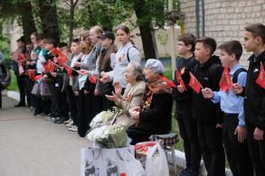 «Фронтовые бригады» поздравляют ветеранов с наступающим Днем Победы