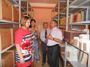 Московские гости в городском архиве