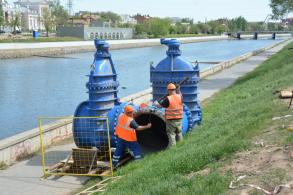 Подрядчик ведет подготовительные мероприятия для проведения ремонтных работ, запланированных на время останова