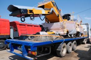 В областной центр прибыла новая коммунальная техника