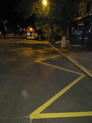 В Астрахани обновляют разметку