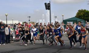 1560 человек приняли участие в эстафете