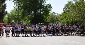 Почти 1200 человек приняли участие в городской легкоатлетической эстафете