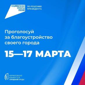 15 марта стартует голосование за благоустройство общественных пространств