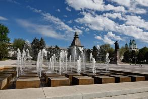 В Астрахани готовят к запуску фонтаны 