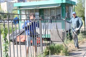 В Астрахани снесли автостоянку недобросовестного арендатора