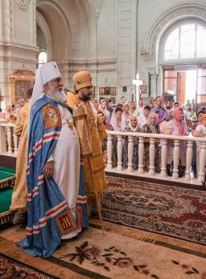 Митрополит Астраханский и Камызякский Иона отметил день тезоименитства