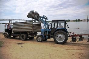 На Городском острове наводят порядок