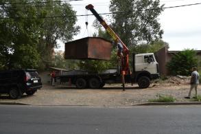 За год в Кировском районе демонтируют 500 незаконных гаражей