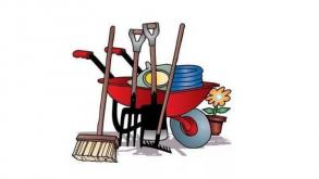 Санитарная уборка Территории Трусовского района.