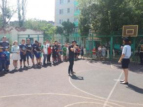 В рамках проекта «Дорога в жизнь» прошло спортивное мероприятие «Веселые старты»