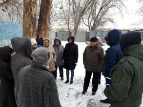 Встреча с жителями жилых многоквартирных домов по ул. Наб. Казачьего Ерика, 149, 151, 153