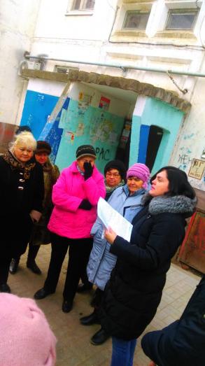 Выездная встреча с жителями многоквартирных домов по ул. Бабаевского, д. 29, ул. Жилая, д. 1, 3 к.1