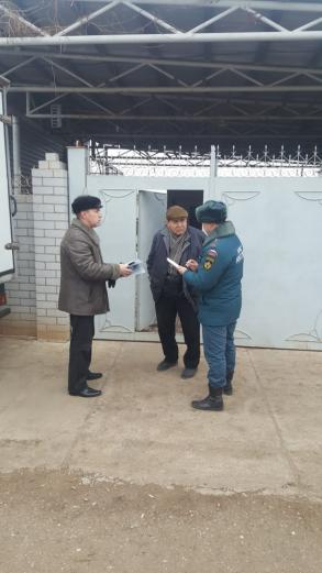 ИНФОРМАЦИЯ о ходе проведения совместных противопожарных рейдов,  в частном жилом секторе в 2019 году