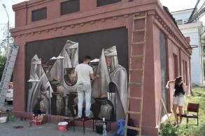 В Астрахани проходит фестиваль стрит-арта «Чилим»