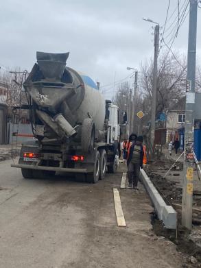 Улицу Маркина ремонтируют в рамках нацпроекта