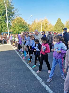 Более 500 человек приняли участие в легкоатлетическом кроссе 