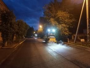 На улице Советской Милиции ремонтируют дорогу