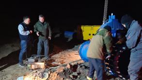 Специалисты подрядной организации готовят узлы дюкерных переходов к замене