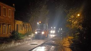 На улице Шаумяна ремонтируют проезжую часть дороги