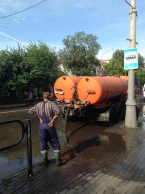 На улице Ленина начинается реконструкция ливневки