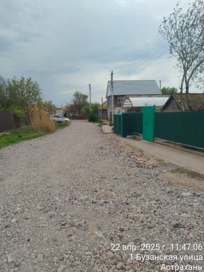 В Астрахани приводят в порядок грунтовые дороги